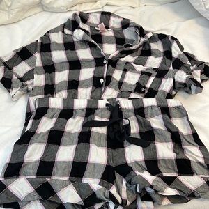 Victoria’’s Secret pajama set plaid